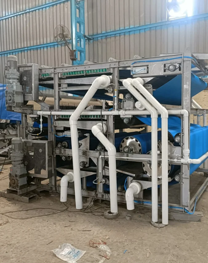 Sludge De- Watering: Turning sludge into manageable resources