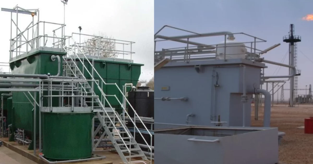 Oil Water Separator API CPI TPI system by Krofta Engineering
